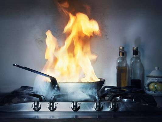 How to Safely Handle a Grease Fire in Your Kitchen